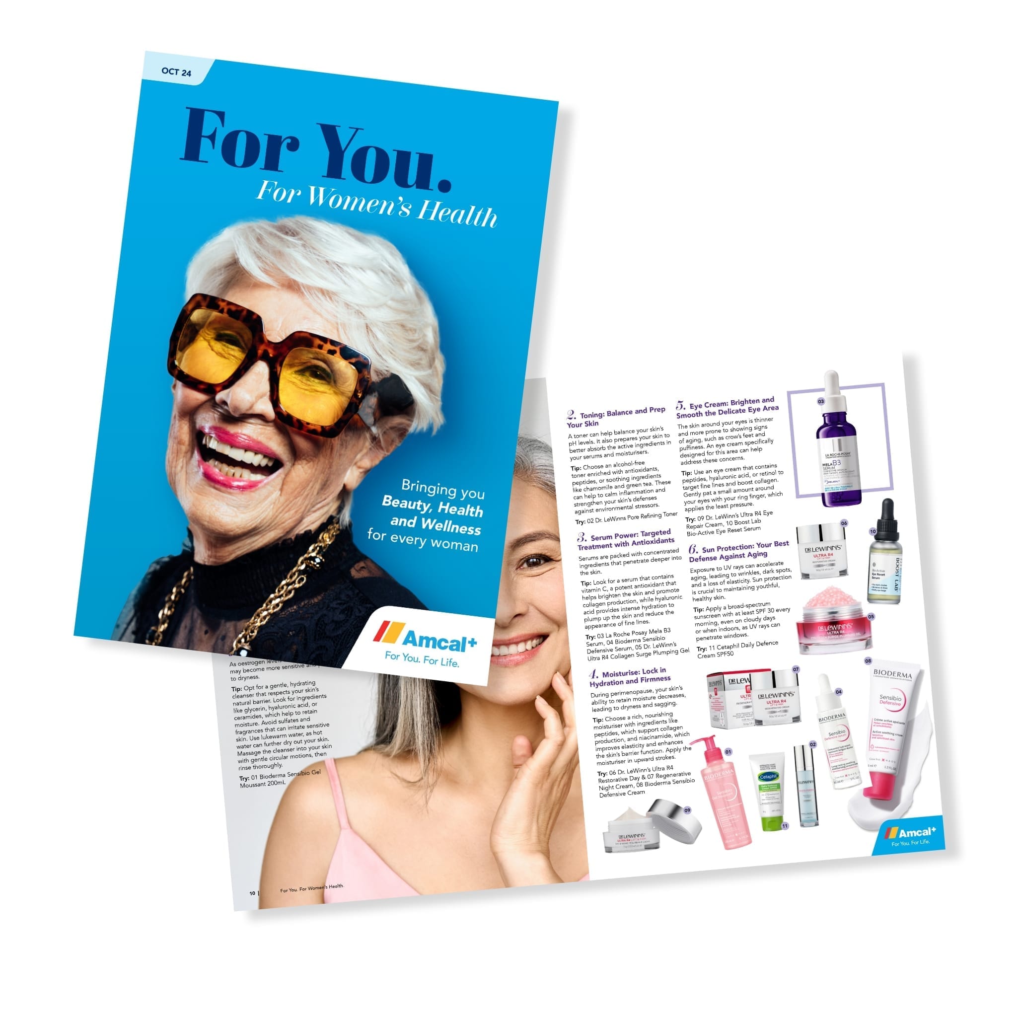 Women's Health Magazine Brand Page