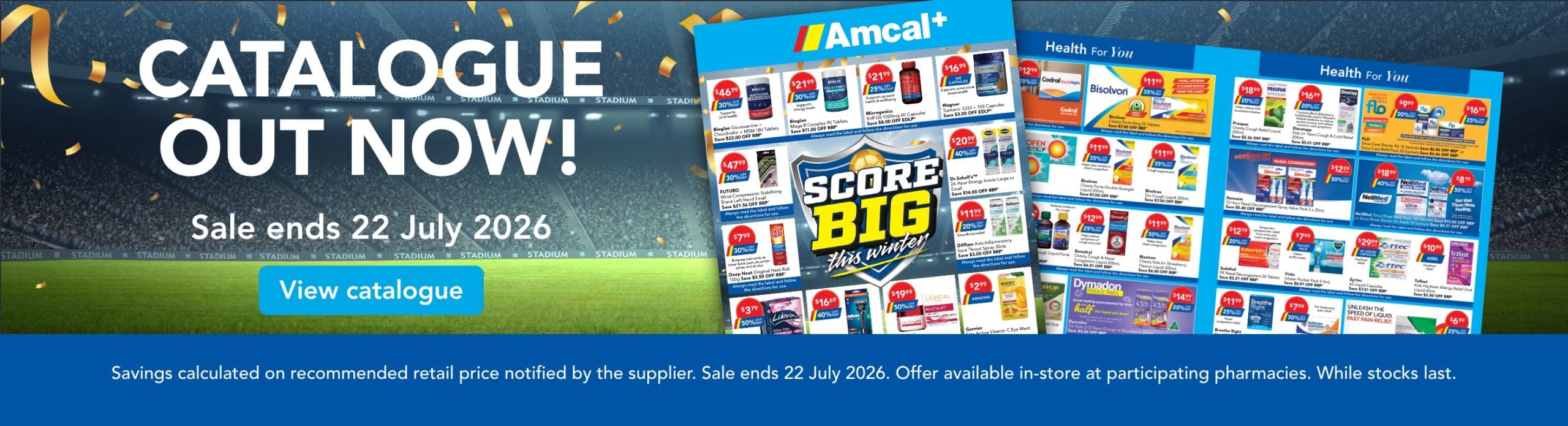 163585-Amcal-July26-HPB1-CatOutNow-1400x380